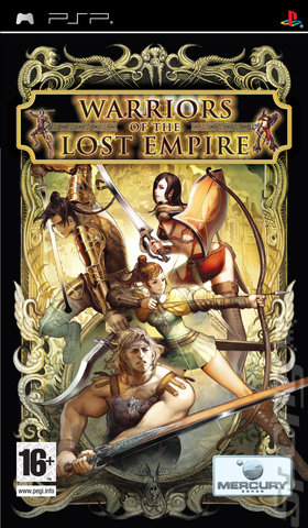 Warriors of the Lost Empire - PSP Cover & Box Art