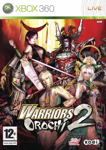Warriors Orochi 2 - Xbox 360 Cover & Box Art