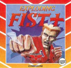 Way of the Exploding Fist +, The - C64 Cover & Box Art