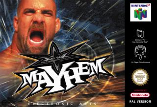 WCW Mayhem - N64 Cover & Box Art
