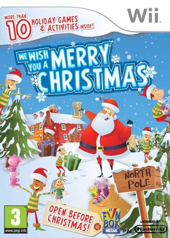 We Wish You A Merry Christmas - Wii Cover & Box Art