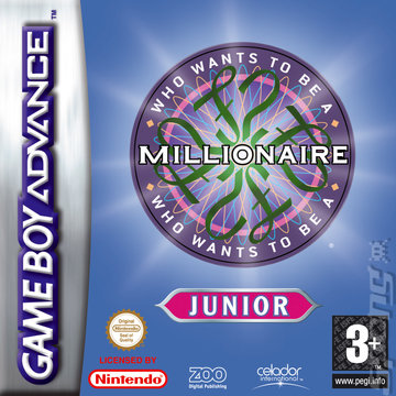 Who Wants To Be A Millionaire? Junior - GBA Cover & Box Art