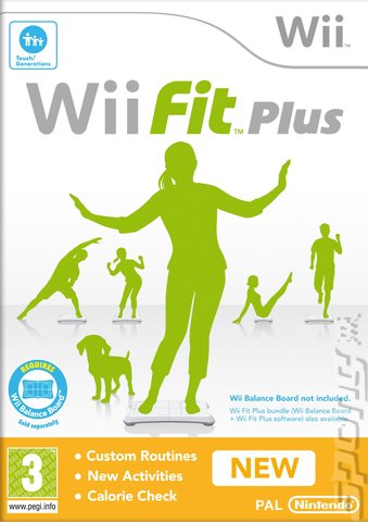 Wii Fit Plus - Wii Cover & Box Art