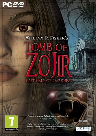 William R Fisher's Tomb of Zojir: Last Half of Darkness - PC Cover & Box Art