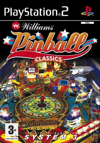 Williams Pinball Classics - PS2 Cover & Box Art
