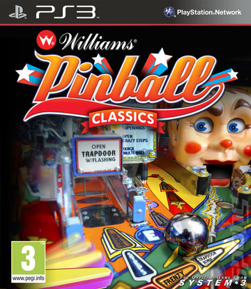 Williams Pinball Classics - PS3 Cover & Box Art