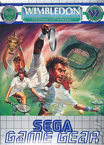 Wimbledon - Game Gear Cover & Box Art