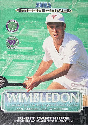 Wimbledon - Sega Megadrive Cover & Box Art