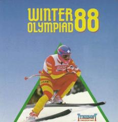 Winter Olympiad 88 - C64 Cover & Box Art