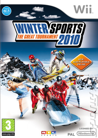 Winter Sports 2010: The Great Tournament - Wii Cover & Box Art
