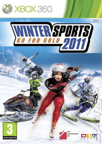 Winter Sports 2011: Go for Gold - Xbox 360 Cover & Box Art
