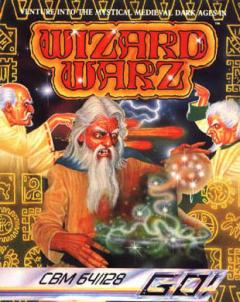Wizard Warz - C64 Cover & Box Art