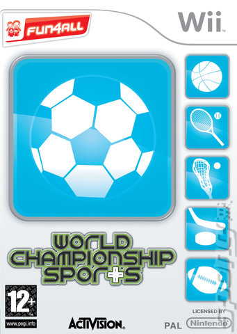 World Championship Sports - Wii Cover & Box Art