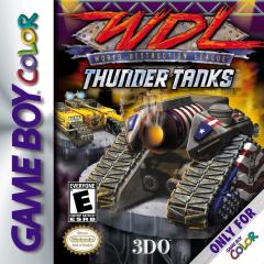World Destruction League: War Jetz - Game Boy Color Cover & Box Art