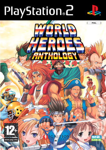 World Heroes Anthology - PS2 Cover & Box Art