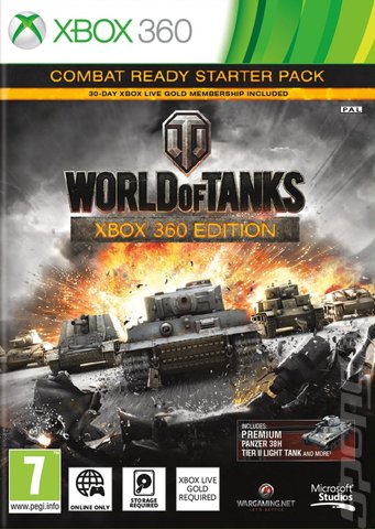 World Of Tanks - Xbox 360 Cover & Box Art