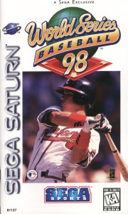 World Series Baseball '98 - Saturn Cover & Box Art