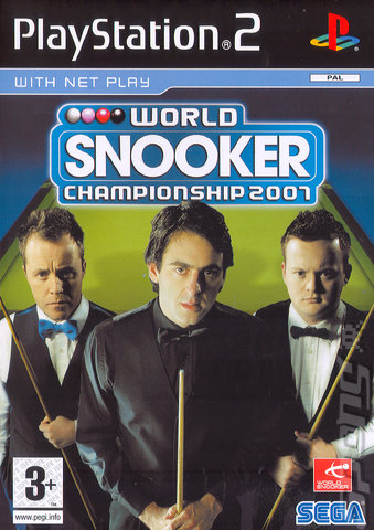 World Snooker Championship 2007 - PS2 Cover & Box Art