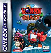 Worms Blast - GBA Cover & Box Art
