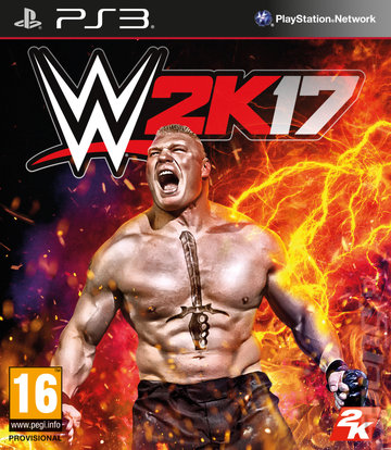 WWE 2K17 - PS3 Cover & Box Art