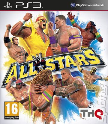 WWE All Stars - PS3 Cover & Box Art