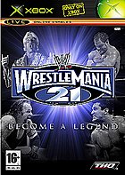 WWE Wrestlemania 21 - Xbox Cover & Box Art