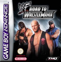 WWE: Road to Wrestlemania - GBA Cover & Box Art