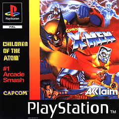 X-Men: Children of the Atom - PlayStation Cover & Box Art
