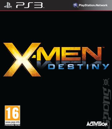 X-Men: Destiny - PS3 Cover & Box Art