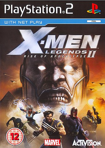 X-Men Legends II: Rise of Apocalypse - PS2 Cover & Box Art