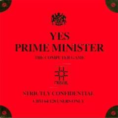 Yes, Prime Minister - C64 Cover & Box Art