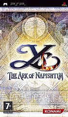 Ys: The Ark of Napishtim - PSP Cover & Box Art