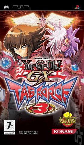 Yu-Gi-Oh! GX Tag Force 3 - PSP Cover & Box Art