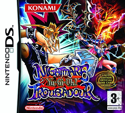 Yu-Gi-Oh! Nightmare Troubadour - DS/DSi Cover & Box Art