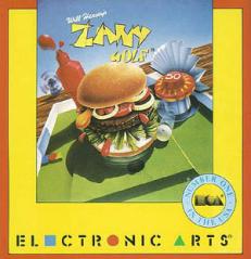 Will Harvey Presents: Zany Golf - C64 Cover & Box Art
