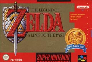 The Legend of Zelda: A Link to the Past - SNES Cover & Box Art