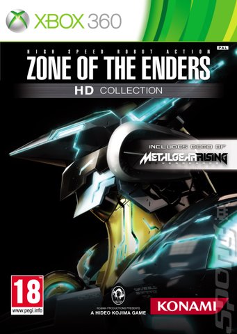 Zone of the Enders HD Collection - Xbox 360 Cover & Box Art