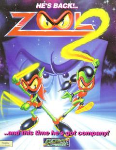 Zool 2 - Amiga Cover & Box Art
