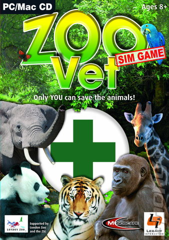 Zoo Vet - PC Cover & Box Art