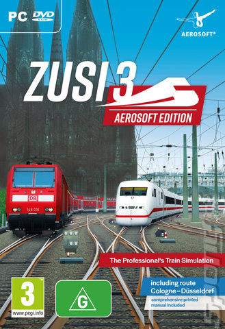 ZUSI 3 - PC Cover & Box Art