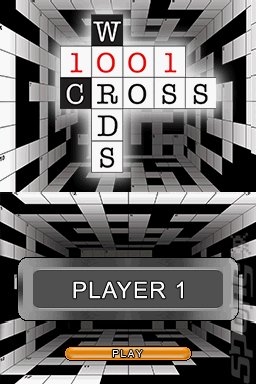 1001 Crosswords - DS/DSi Screen