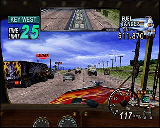 18 Wheeler American Pro Trucker - GameCube Screen