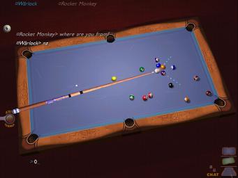 3D Ultra Cool Pool Eightball - PC Screen