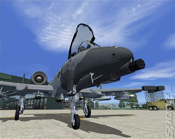 A10 Warthog (FS2004) - PC Screen