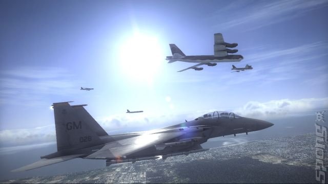 Ace Combat 6: Fires of Liberation - Xbox 360 Screen