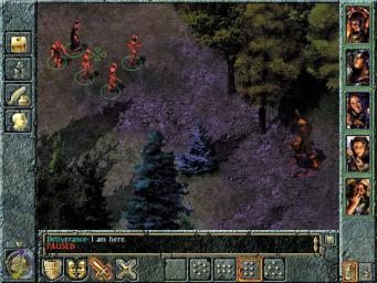 Advanced Dungeons and Dragons: Baldur's Gate - PC Screen