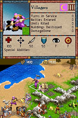 Age of Empires: The Age of Kings - DS/DSi Screen