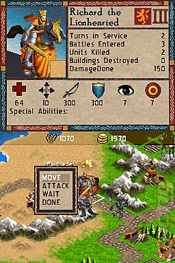 Age of Empires: The Age of Kings - DS/DSi Screen