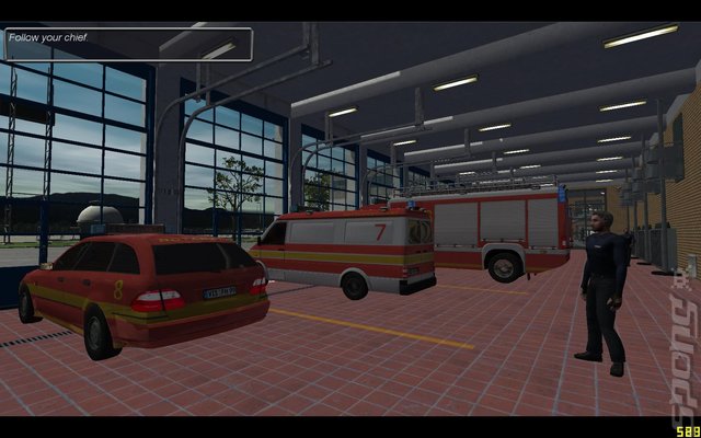 Airport Firefighter Simulator - PC Screen