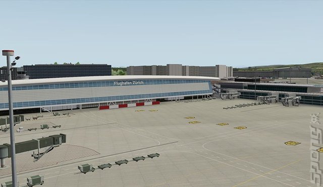 Airport Zurich - PC Screen